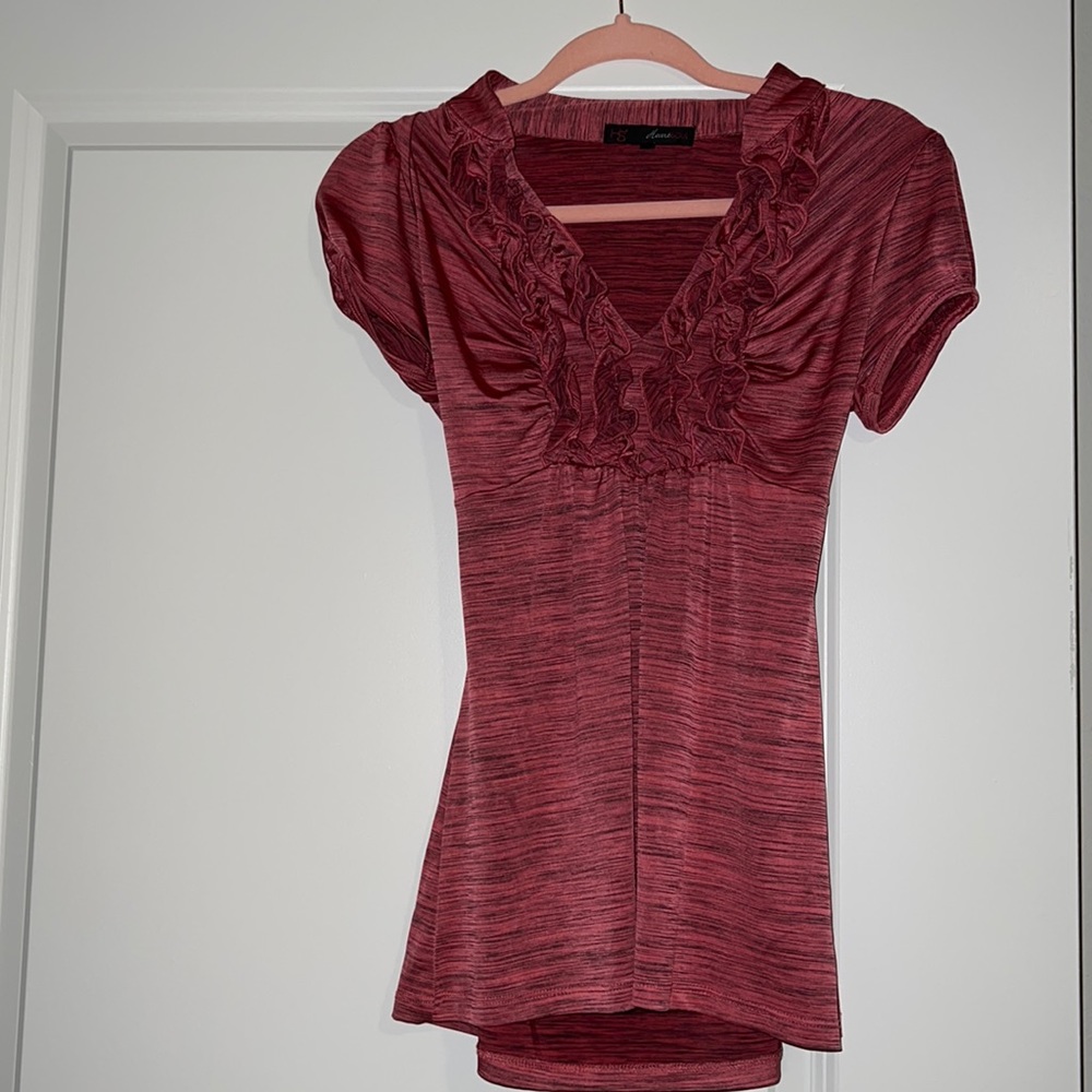Pink blouse size medium